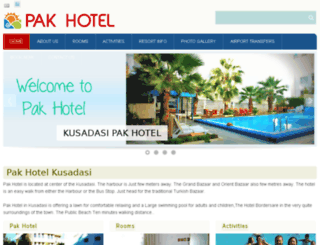 kusadasipakotel.com screenshot