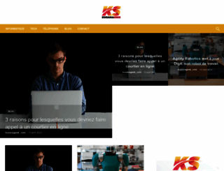 kusanageek.com screenshot