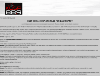 kusp.org screenshot