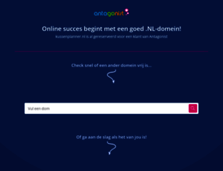 kussenplanner.nl screenshot