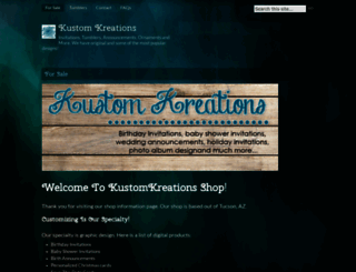 kustomkreation.files.wordpress.com screenshot