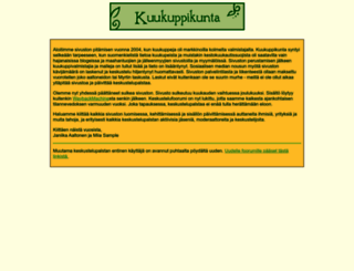 kuukuppikunta.net screenshot