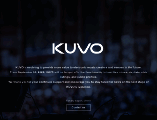 kuvo.com screenshot