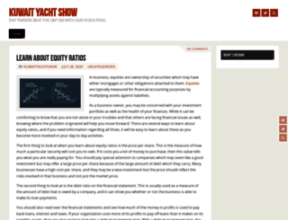 kuwaityachtshow.com screenshot