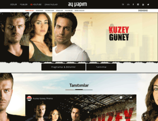 kuzeyguney.tv screenshot