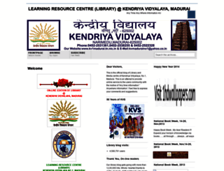 kv1madurailibrary.wordpress.com screenshot