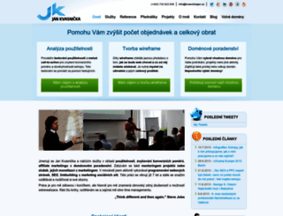 kvasnickajan.cz screenshot