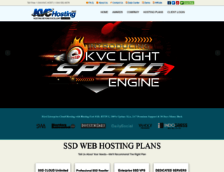 kvcwebhost.com screenshot