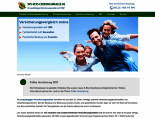 kvs-versicherungsmakler.de screenshot