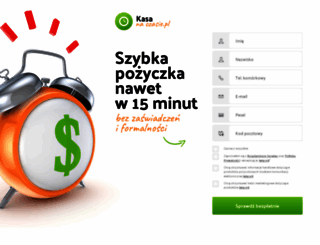 kwadranspozyczka.pl screenshot
