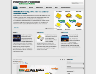 kwalityphotonics.com screenshot