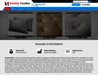 kwalitytextiles.in screenshot