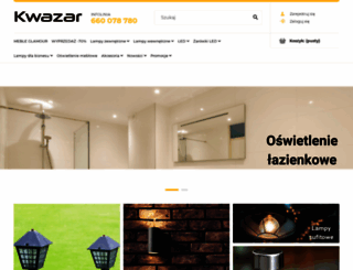 kwazar-lighting.pl screenshot