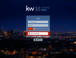 kwcontrolpanel.com screenshot