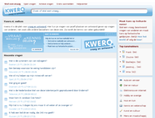 kwero.nl screenshot