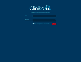 kwhealth.cliniko.com screenshot