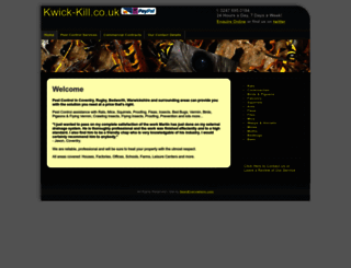 kwick-kill.co.uk screenshot