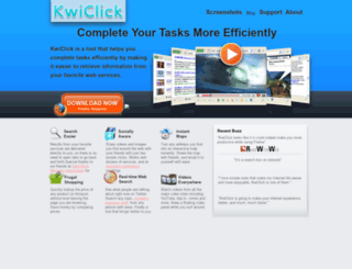 kwiclick.com screenshot