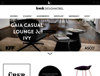 kwik-designmoebel.de screenshot