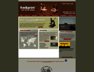 kwik-print.com screenshot