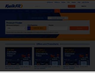 kwikfit.com screenshot
