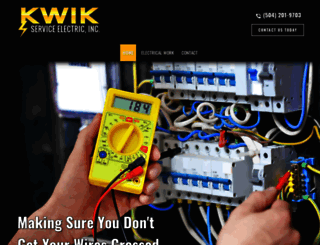 kwikserviceelectric.com screenshot
