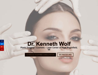 kwolfmd.com screenshot