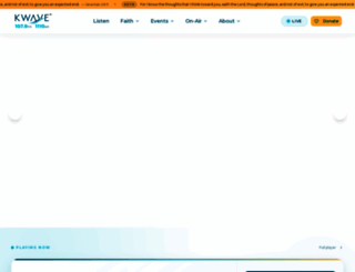 kwve.com screenshot