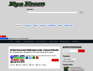 kyakraen.com screenshot