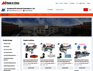 kydmaskmachine.en.made-in-china.com screenshot