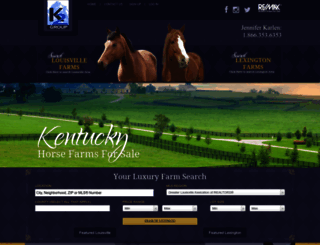 kyhorseproperties.com screenshot