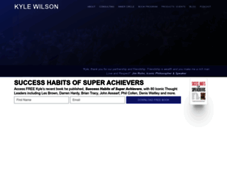 kylewilson.com screenshot