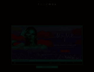 kylie.com screenshot