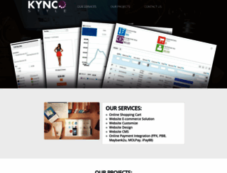 kyncostyle.com screenshot