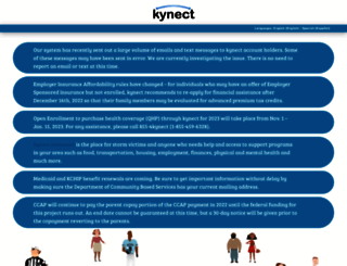 kynect.ky.gov screenshot