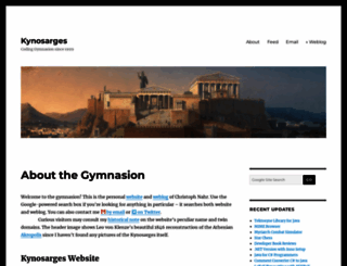 kynosarges.org screenshot