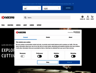 kyocera-unimerco.com screenshot