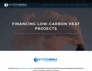 kyotherm.com screenshot