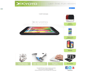 kyotoelectronics.com.mx screenshot