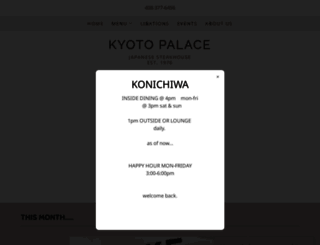 kyotopalace.com screenshot