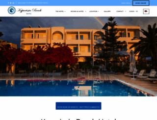 kyparissiabeachhotel.gr screenshot