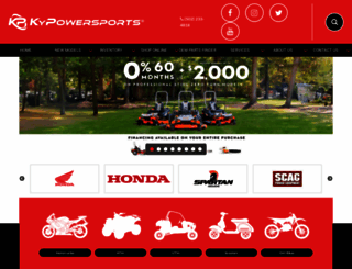 kypowersports.com screenshot