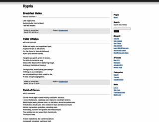 kypria.wordpress.com screenshot