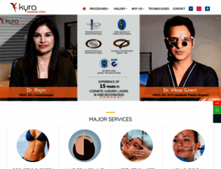 kyraclinic.com screenshot