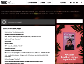 kysy.fi screenshot