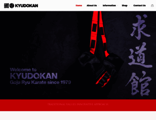 kyudokan.co.uk screenshot