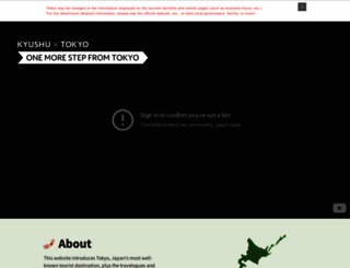 kyushuandtokyo.org screenshot