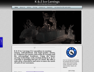 kzicecarvings.com screenshot