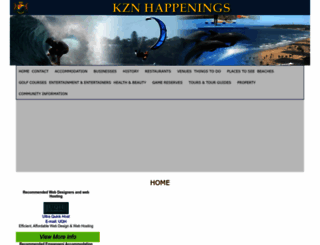 kznnorthhappenings.co.za screenshot