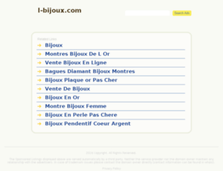 l-bijoux.com screenshot